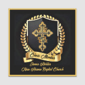 Choirメンバー名タグ 名札 (正面)