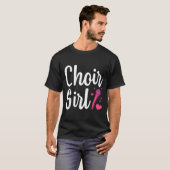 Choir Art For Girls Women Choir Singing Chorus Sho Tシャツ (正面フル)