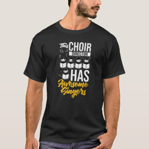 Choir Director Music Singerノート楽器 教え Tシャツ