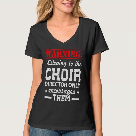 Choir Humor Director Tシャツ (正面)