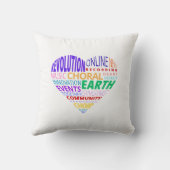 Choir of the Earth Word Cloud クッション (裏面)