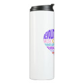 Choir of the Earth Word Cloud タンブラー (回転左)