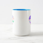 Choir of the Earth Word Cloud ツートーンマグカップ (中央)