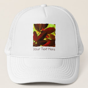 Choisya Autumn 2 'Your Text' trucker hat キャップ