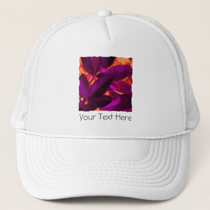 Choisya Autumn 3 'Your Text' trucker hat キャップ