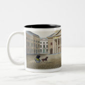 、「Choix des記念碑からのブリュッセル王室のな、劇場 ツートーンマグカップ (左)