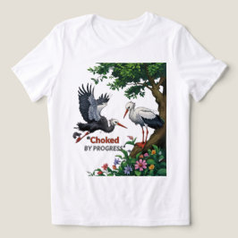 Choked by Progress トライブレンドＴシャツ