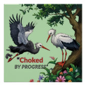 Choked by Progress ポスター (正面)