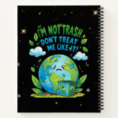 Choked by Progress – Climate Awareness Notebook ノートブック (裏面)