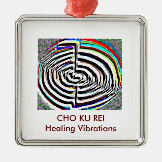 Chokurayの霊気- CHO KU REI メタルオーナメント (正面)