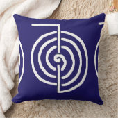 CHOKUREIの霊気の基本的な治療の記号のテンプレートのギフト クッション (ブランケット)