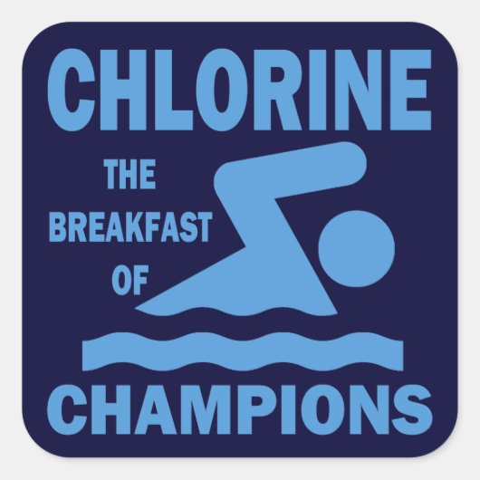 Choline The Breakfast of Champions スクエアシール (正面)