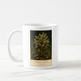 Cholla Cactus – Vintage Botanical Mug コーヒーマグカップ