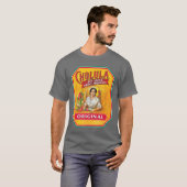 Cholula Hot Sauce Bottle Lable Casual Costume Food Tシャツ (正面フル)