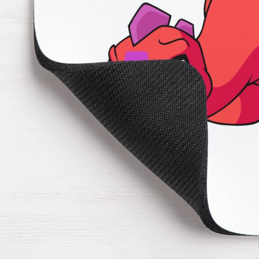 Chombyの赤 マウスパッド (コーナー)