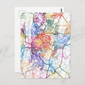 Chongqing China City Map ポストカード (正面/裏面)