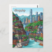 Chongqing Sichuan China ポストカード (正面/裏面)