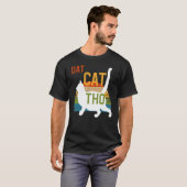 Chonk CatミームAll About Dat Chonky 70sヴィンテージSu Tシャツ (正面フル)