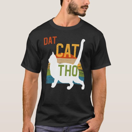 Chonk CatミームAll About Dat Chonky 70sヴィンテージSu Tシャツ (正面)