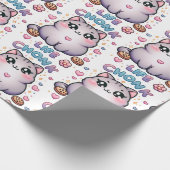 CHONK LIFE CAT -かわいいスタイルかわいい猫 ラッピングペーパー (角)