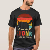 Chonk Oh Lawd He Comin   Chonk Cat  Graphic Cat Tシャツ (正面)