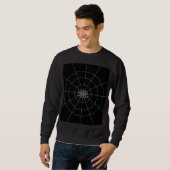 Chonky Cartoon Spider Black Sweatshirt スウェットシャツ (正面フル)