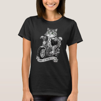 Chonky-Kitten Motorcycle Club Tシャツ
