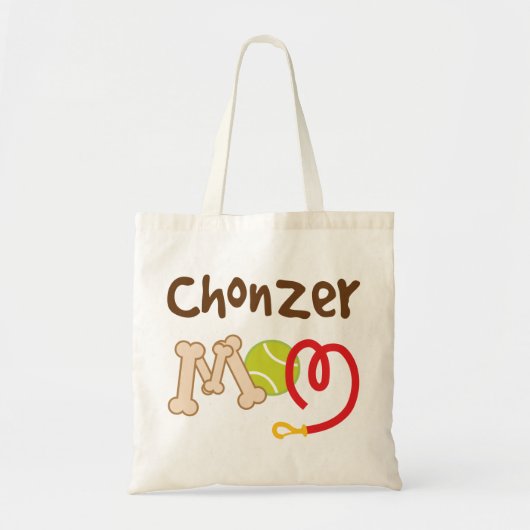 Chonzer犬の品種お母さんのギフト トートバッグ (正面)