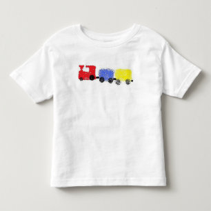 Choo-Chooのかわいい列車 トドラーTシャツ