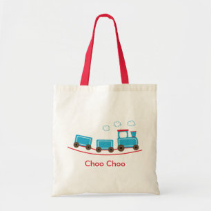 Choo Chooの列車のトートかギフトバッグ トートバッグ
