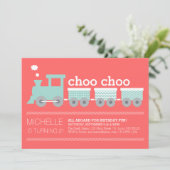 Choo Chooの列車の招待状 招待状 (スタンド正面)