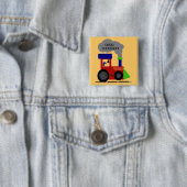 Choo Chooの列車のTシャツおよびギフト 缶バッジ (インサイチュ)