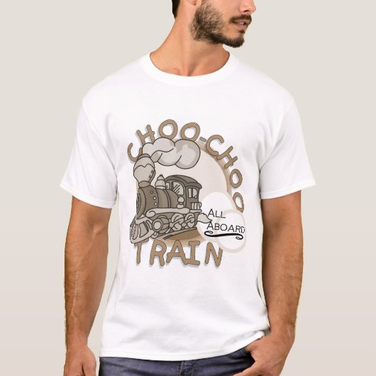 Choo Chooの列車のTシャツおよびギフト Tシャツ (正面)