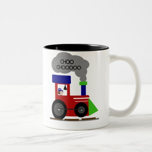 Choo Chooの列車 ツートーンマグカップ (右)