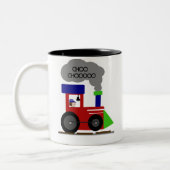 Choo Chooの列車 ツートーンマグカップ (左)