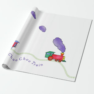 Choo Chooの列車 ラッピングペーパー
