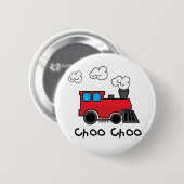 Choo Chooの列車 缶バッジ (正面&裏面)