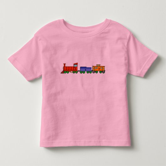 Choo Chooの列車Tshiet トドラーTシャツ (正面)