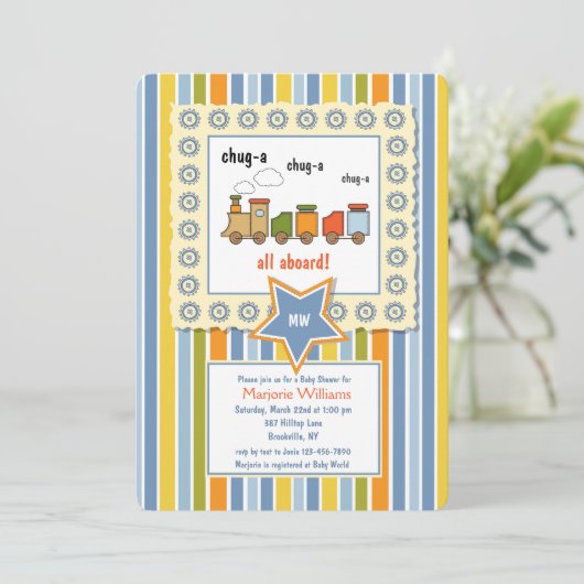 Choo Chooの招待状 招待状 (スタンド正面)