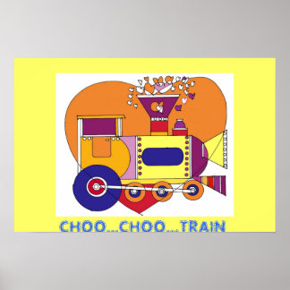 CHOO...CHOO...電車 ポスター