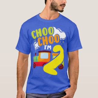 Choo Choo Im 2かわいい列車恋人の鉄道第2誕生 Tシャツ