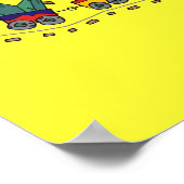 Choo Choo Trainポスター15x15まで ポスター (角)