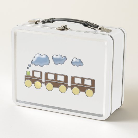 Choo Choo Train Lunch Boxes メタルランチボックス (正面)