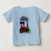 Choo Choo Train Tシャツとギフト ベビーTシャツ (正面)