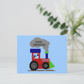 Choo Choo Train Tシャツとギフト ポストカード (スタンド正面)