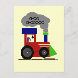 Choo Choo Train Tシャツとギフト ポストカード