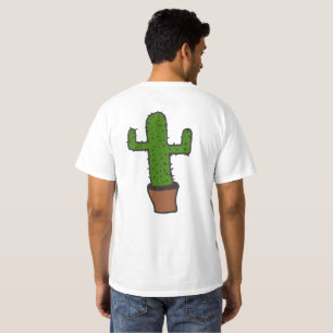 choopid、サボテンの背部 tシャツ