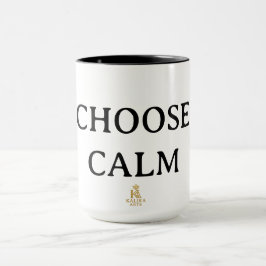 Choose Calm – シンプル コーヒーマグ | 美意識の高いゼンマグ マグカップ