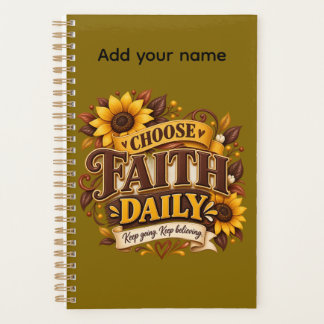 Choose Faith Daily プランナー手帳