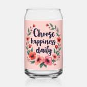 Choose Happiness Dailyフローラリース ガラス缶 (裏面)